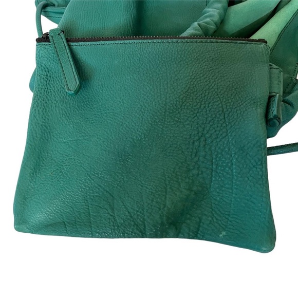 Burberry Nappa Leather Bottle Green Little Duffle Men's Drawstring Backpack Bag - Picture 7 of 16